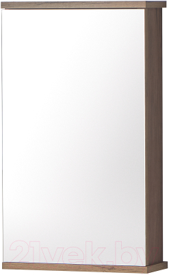 Шкаф с зеркалом для ванной Акваль Джиа 40 / ДЖИА.04.40.00.L