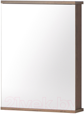 Шкаф с зеркалом для ванной Акваль Джиа 50 / ДЖИА.04.50.00.L