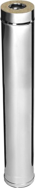 Труба дымохода Ferrum 1.0м 430/0.5мм Ф140x210 / f4007