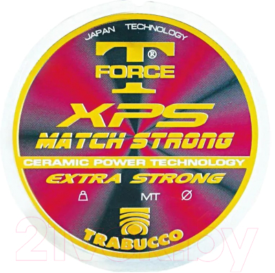 Леска монофильная Trabucco T-Force Xps Match Strong 50м 0.09мм / 053-80-090