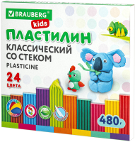 Пластилин Brauberg Kids / 106437 (24цв) - 