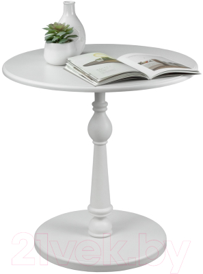 Журнальный столик Мебелик Рио 5 (белый ясень)