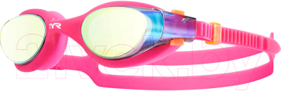 Очки для плавания TYR Vesi Femme Mirrored / LGHYBFM/760 (золото/розовый)