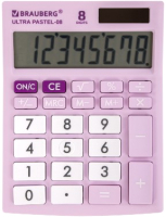 Калькулятор Brauberg Ultra Pastel-08-PR / 250516 (сиреневый) - 