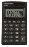 Калькулятор Brauberg PK-408-BK / 250517 (черный) - 