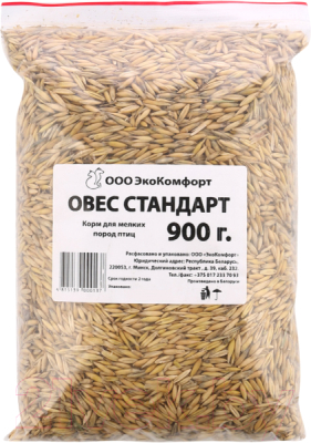 ЭкоКомфорт Овес. Стандарт для мелких пород (900г) Корм для птиц купить ...