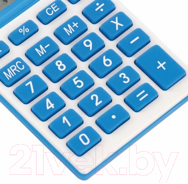 Калькулятор Brauberg PK-608-BU / 250519 (синий)