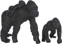 Набор фигурок коллекционных Masai Mara Мир диких животных. Семья горилл / MM211-116 - 