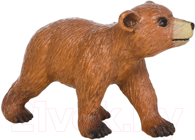 Набор фигурок коллекционных Masai Mara Мир диких животных. Семья бурых медведей / MM211-144