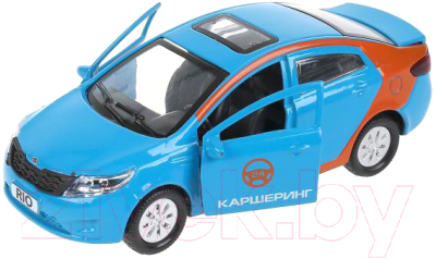 Автомобиль игрушечный Технопарк Kia Rio Каршеринг / RIO-12DEL-BU
