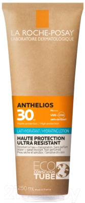Молочко солнцезащитное La Roche-Posay Anthelios SPF30 Увлажняющее для лица и тела  (250мл)