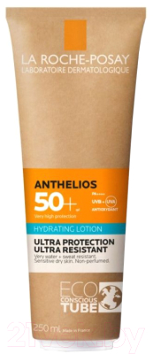 Молочко солнцезащитное La Roche-Posay Anthelios SPF50+ Увлажняющее для лица и тела (250мл)