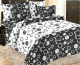 Комплект постельного белья Amore Mio Мако-сатин Stellar Микрофибра 1.5сп / 93801 (черный/белый) - 