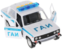 Автомобиль игрушечный Технопарк ВАЗ-2106 Милиция / LADA2106-22PLPOL-WH - 