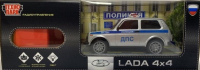 Радиоуправляемая игрушка Технопарк Lada Полиция / LADA4X4-18LPOL-GY - 