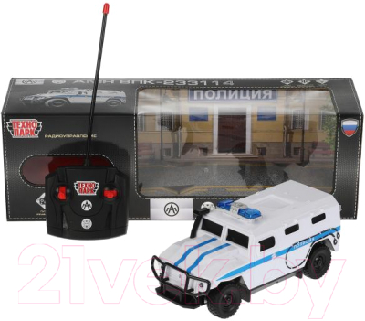 Радиоуправляемая игрушка Технопарк Амн Впк-233114 Полиция / TIGER-22RCPOL-WH