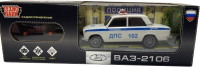 Радиоуправляемая игрушка Технопарк ВАЗ-2106 Полиция / VAZ2106-18L-POL-WH - 