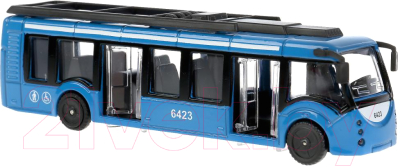 Автобус игрушечный Технопарк Автобус новый / SB-19-30-BU-WB