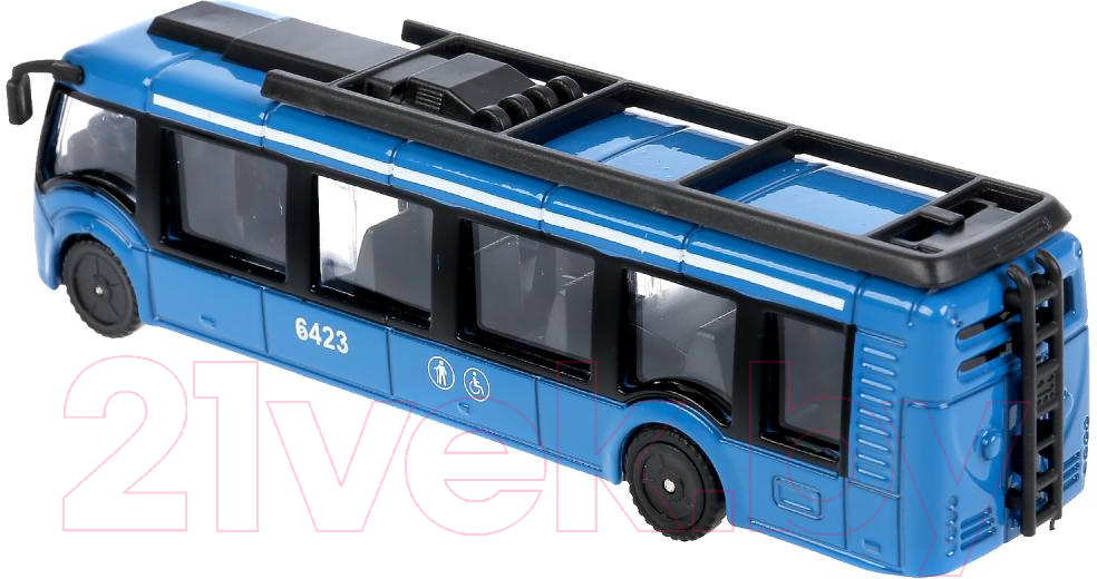 Автобус игрушечный Технопарк Автобус новый / SB-19-30-BU-WB — фото 2