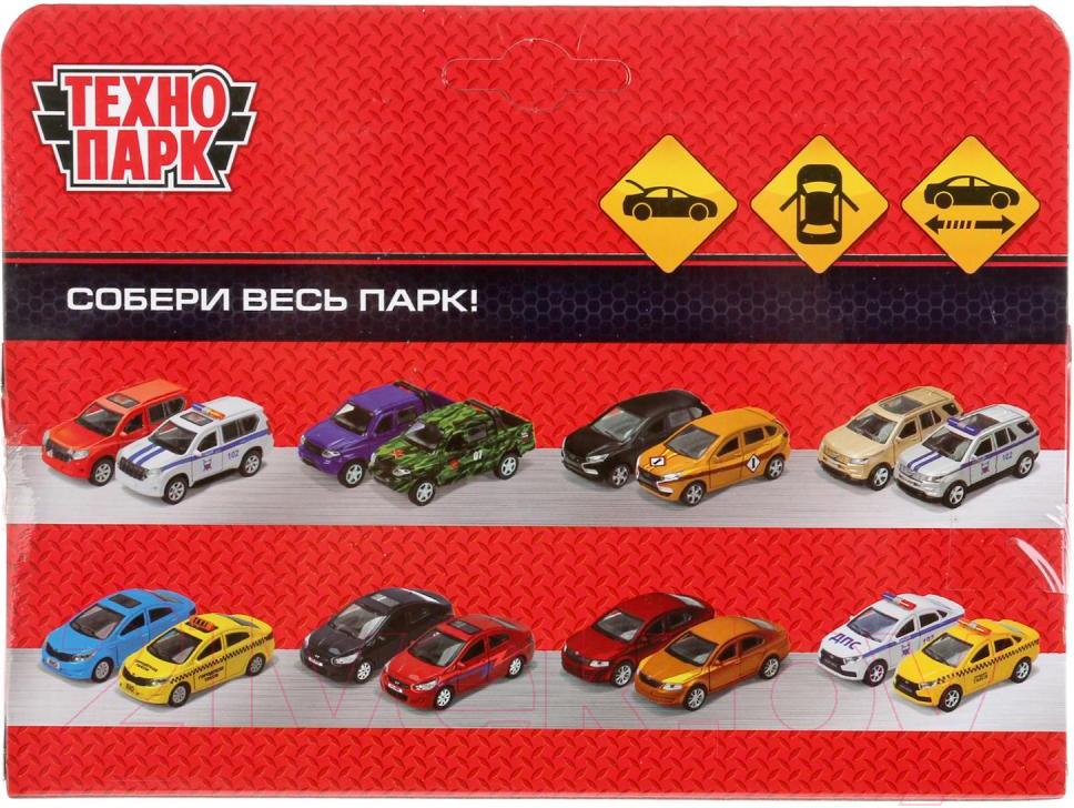 Автомобиль игрушечный Технопарк Газ-2401 Волга / 2401-12-WH — фото 6