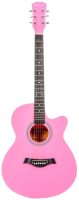 Акустическая гитара Belucci BC4010 PI (розовый) - 