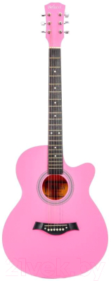 Акустическая гитара Belucci BC4010 PI (розовый)