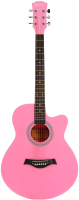 Акустическая гитара Belucci BC4020 PI (розовый) - 