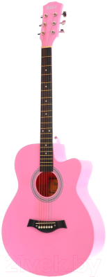 Акустическая гитара Belucci BC4020 PI (розовый)