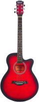 Акустическая гитара Belucci BC4020 RDS (красный) - 