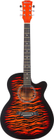 Акустическая гитара Belucci BC4030 BS (тигровый) - 