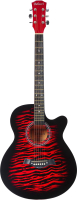 Акустическая гитара Belucci BC4030 RDS (огненный) - 