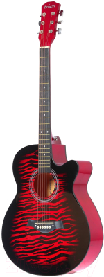 Акустическая гитара Belucci BC4030 RDS (огненный)