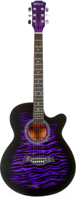 Акустическая гитара Belucci BC4030 VTS (фиолетовый полосатый)