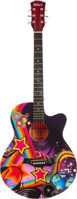 Акустическая гитара Belucci BC4040 1571 (Rainbow)