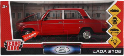 Автомобиль игрушечный Технопарк Lada / VAZ-2106-R