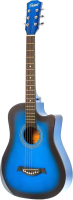 Акустическая гитара Belucci BC-C38 BLS (синий) - 