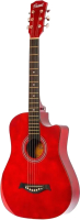 Акустическая гитара Belucci BC-C38 BRN (бордовый) - 