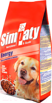 Сухой корм для собак Pet360 Simpaty Energy Adult / 102480 (20кг)