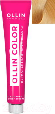 Изображение товара Крем-краска для волос Ollin Professional Color перманентная 10/03 (60мл, светлый блондин прозрачно-золотистый)