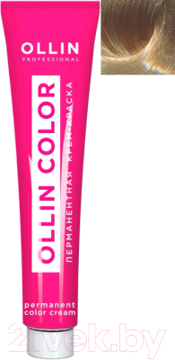 Изображение товара Крем-краска для волос Ollin Professional Color перманентная 10/3 (60мл, светлый блондин золотистый)