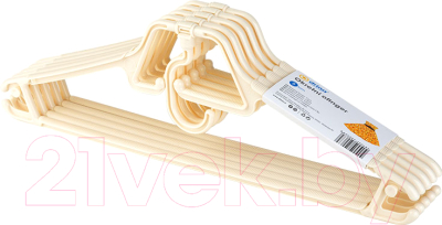 Изображение товара Набор пластиковых вешалок-плечиков Drina 10069 (5шт)