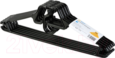 Изображение товара Набор пластиковых вешалок-плечиков Drina 10069 (5шт)