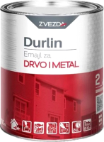 Эмаль ZVEZDA Durlin Универсальная алкидная RAL 9005 (750мл, черный) - 