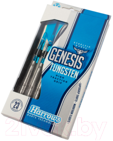 Набор дротиков для дартса Harrows Steeltip Genesis 3x22g / 842HRED10422 — фото 3