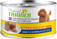 

Корм для собак Trainer, Natural Sensitive Plus Small&Toy Adult с вяленой ветчиной