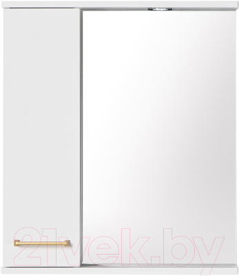 Шкаф с зеркалом для ванной Акваль Порто / В2.1.04.3.6.1