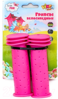 Изображение товара Грипсы для велосипеда Hualong HL-G96PN (розовый)