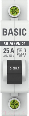 Выключатель нагрузки EKF Basic 1P 25А ВН-29 / SL29-1-25-bas