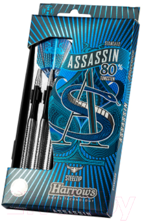 Набор дротиков для дартса Harrows Steeltip Assassin 3x23 gR W80/ 842HRED112365