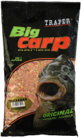 Прикормка рыболовная Traper Big Carp Клубника / 3698 (1кг) - 